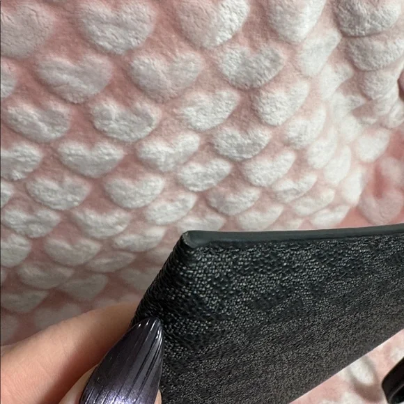 Michael Kors Black Logo Slim Wristlet - Picture 4 of 4